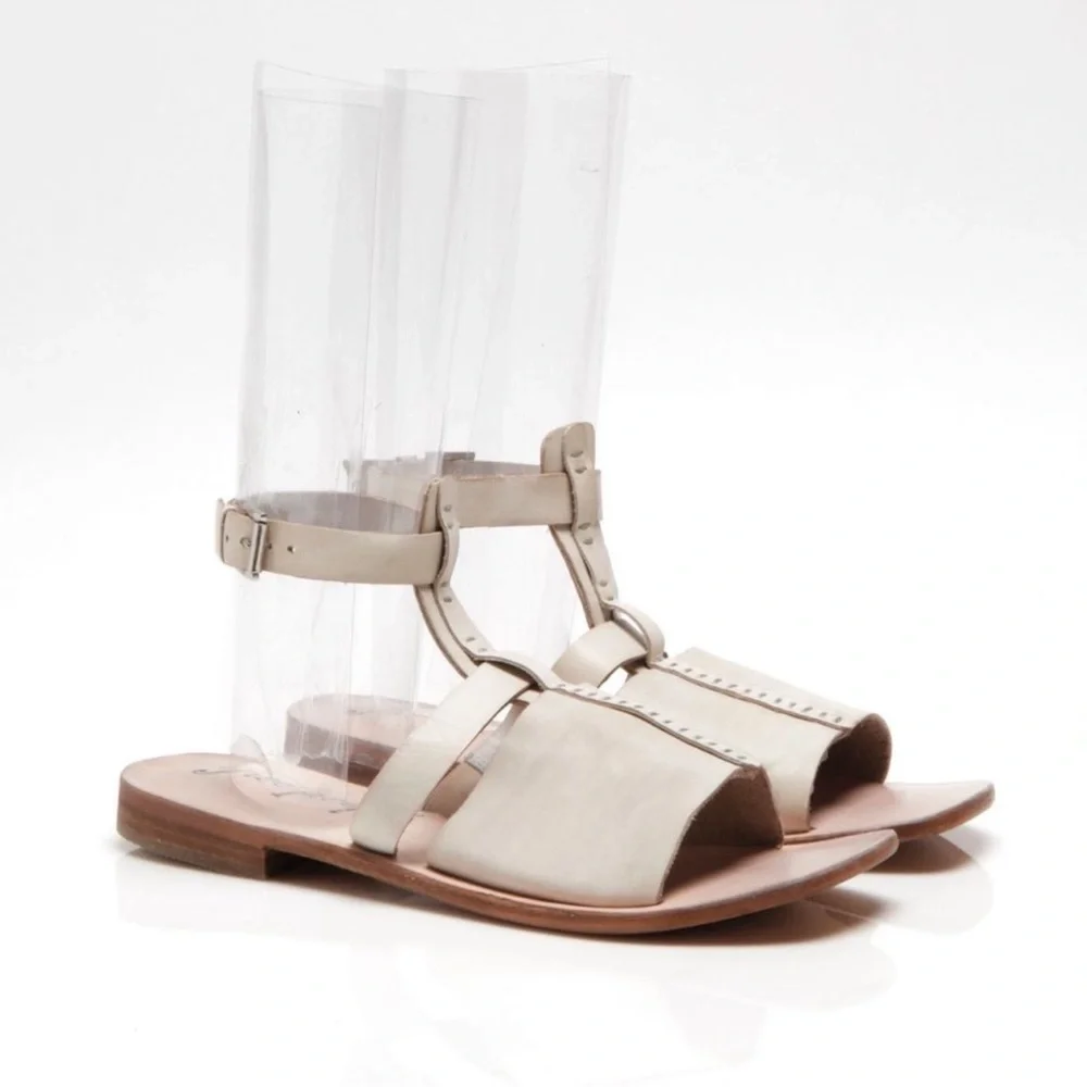Free People Long Weekend Sandals - Off White